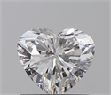0.84 Carats, Heart E Color, SI2 Clarity and Certified by GIA