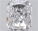 0.81 Carats, Radiant D Color, SI2 Clarity and Certified by GIA