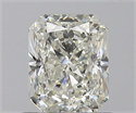 0.82 Carats, Radiant K Color, VS1 Clarity and Certified by GIA