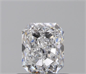 0.71 Carats, Radiant D Color, VS1 Clarity and Certified by GIA