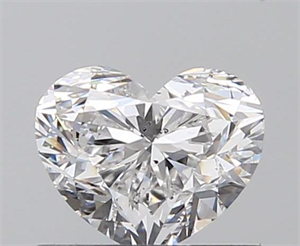 Picture of 0.70 Carats, Heart E Color, SI2 Clarity and Certified by GIA