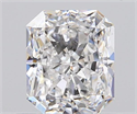 0.70 Carats, Radiant E Color, SI1 Clarity and Certified by GIA