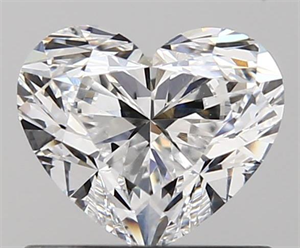 Picture of 0.64 Carats, Heart D Color, VS1 Clarity and Certified by GIA