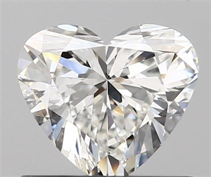 Picture of 0.70 Carats, Heart H Color, SI1 Clarity and Certified by GIA