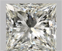 0.73 Carats, Princess K Color, VS2 Clarity and Certified by GIA