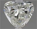 0.40 Carats, Heart K Color, VS2 Clarity and Certified by GIA