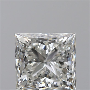 Picture of 0.51 Carats, Princess H Color, IF Clarity and Certified by GIA