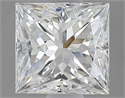 0.61 Carats, Princess G Color, VS1 Clarity and Certified by GIA