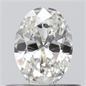 0.40 Carats, Oval H Color, VS1 Clarity and Certified by GIA