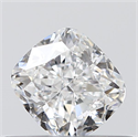 0.41 Carats, Cushion E Color, VS1 Clarity and Certified by GIA