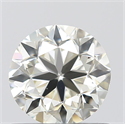 0.70 Carats, Round with Very Good Cut, M Color, VS1 Clarity and Certified by GIA