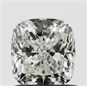 1.00 Carats, Cushion H Color, IF Clarity and Certified by GIA