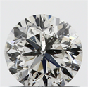 0.70 Carats, Round with Very Good Cut, G Color, I1 Clarity and Certified by GIA