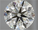 0.70 Carats, Round with Very Good Cut, J Color, SI2 Clarity and Certified by GIA