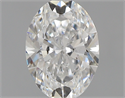 0.42 Carats, Oval E Color, SI1 Clarity and Certified by GIA