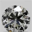 0.70 Carats, Round with Very Good Cut, J Color, SI2 Clarity and Certified by GIA