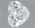 1.00 Carats, Heart D Color, VS1 Clarity and Certified by GIA