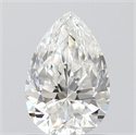 0.70 Carats, Pear G Color, IF Clarity and Certified by GIA