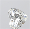 0.90 Carats, Heart I Color, VVS1 Clarity and Certified by GIA