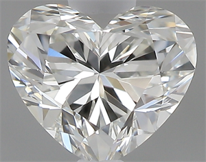 0.41 Carats, Heart I Color, VVS1 Clarity and Certified by GIA, Stock 2358177
