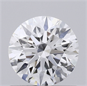 Lab Created Diamond 0.77 Carats, Round with Ideal Cut, E Color, VS2 Clarity and Certified by IGI