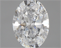 0.40 Carats, Oval D Color, VS2 Clarity and Certified by GIA