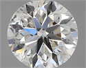 0.70 Carats, Round with Very Good Cut, I Color, SI2 Clarity and Certified by GIA