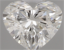 0.45 Carats, Heart G Color, VS2 Clarity and Certified by GIA