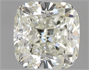 0.44 Carats, Cushion K Color, VVS1 Clarity and Certified by GIA