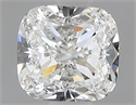 0.44 Carats, Cushion H Color, VVS1 Clarity and Certified by GIA