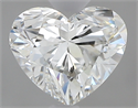 0.70 Carats, Heart H Color, SI2 Clarity and Certified by GIA