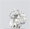 0.40 Carats, Heart G Color, VS1 Clarity and Certified by GIA