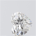 0.40 Carats, Heart E Color, VS2 Clarity and Certified by GIA