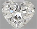 0.40 Carats, Heart I Color, VVS2 Clarity and Certified by GIA