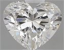 0.40 Carats, Heart G Color, VS1 Clarity and Certified by GIA