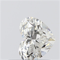 0.50 Carats, Heart H Color, VS2 Clarity and Certified by GIA