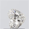 0.40 Carats, Heart J Color, VVS1 Clarity and Certified by GIA