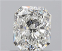 0.82 Carats, Radiant H Color, VS2 Clarity and Certified by GIA