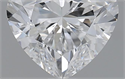 1.06 Carats, Heart D Color, VS1 Clarity and Certified by GIA