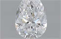 0.70 Carats, Pear D Color, VS2 Clarity and Certified by GIA