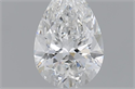 0.85 Carats, Pear F Color, VVS2 Clarity and Certified by GIA