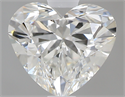 0.71 Carats, Heart H Color, IF Clarity and Certified by GIA