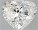 0.73 Carats, Heart J Color, VVS1 Clarity and Certified by GIA