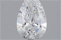 1.50 Carats, Pear D Color, FL Clarity and Certified by GIA