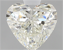 0.70 Carats, Heart K Color, IF Clarity and Certified by GIA
