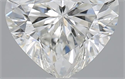 0.80 Carats, Heart I Color, VVS2 Clarity and Certified by GIA
