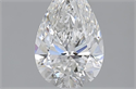 1.73 Carats, Pear F Color, VVS2 Clarity and Certified by GIA