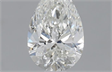 0.74 Carats, Pear H Color, IF Clarity and Certified by GIA