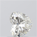 0.70 Carats, Heart I Color, VVS1 Clarity and Certified by GIA
